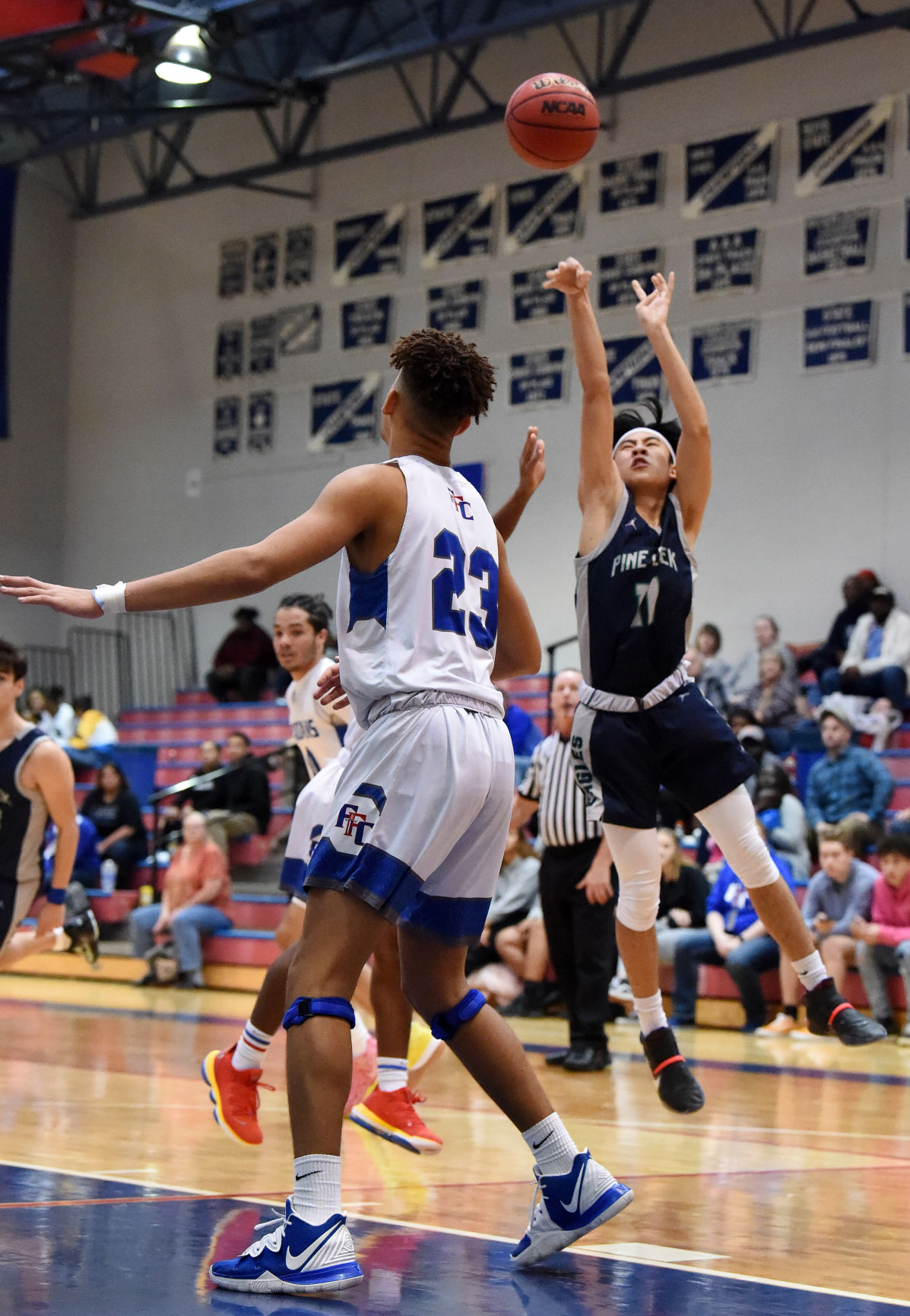 PHOTOS: Fountain-Fort Carson Trojans (58) Pine Creek Eagles (70)